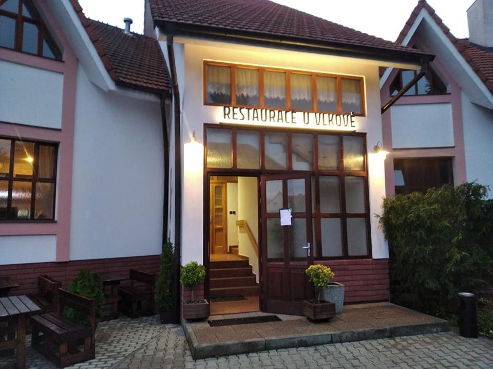 Restaurace U Vlkove Hotell Kamenice Eksteriør bilde